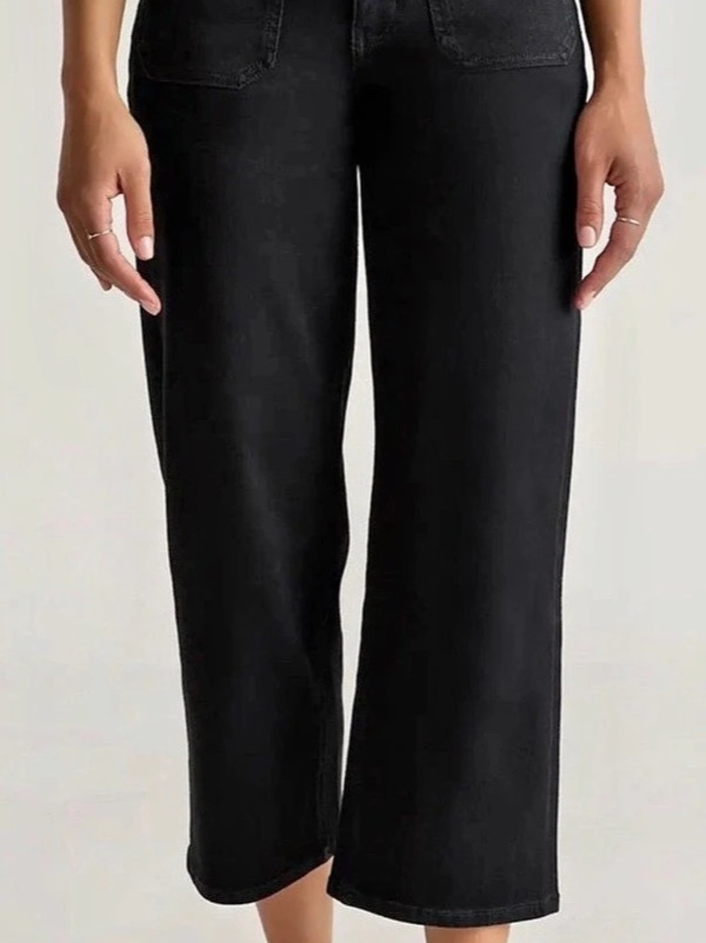 Women's Black Straight Leg Jeans Like New